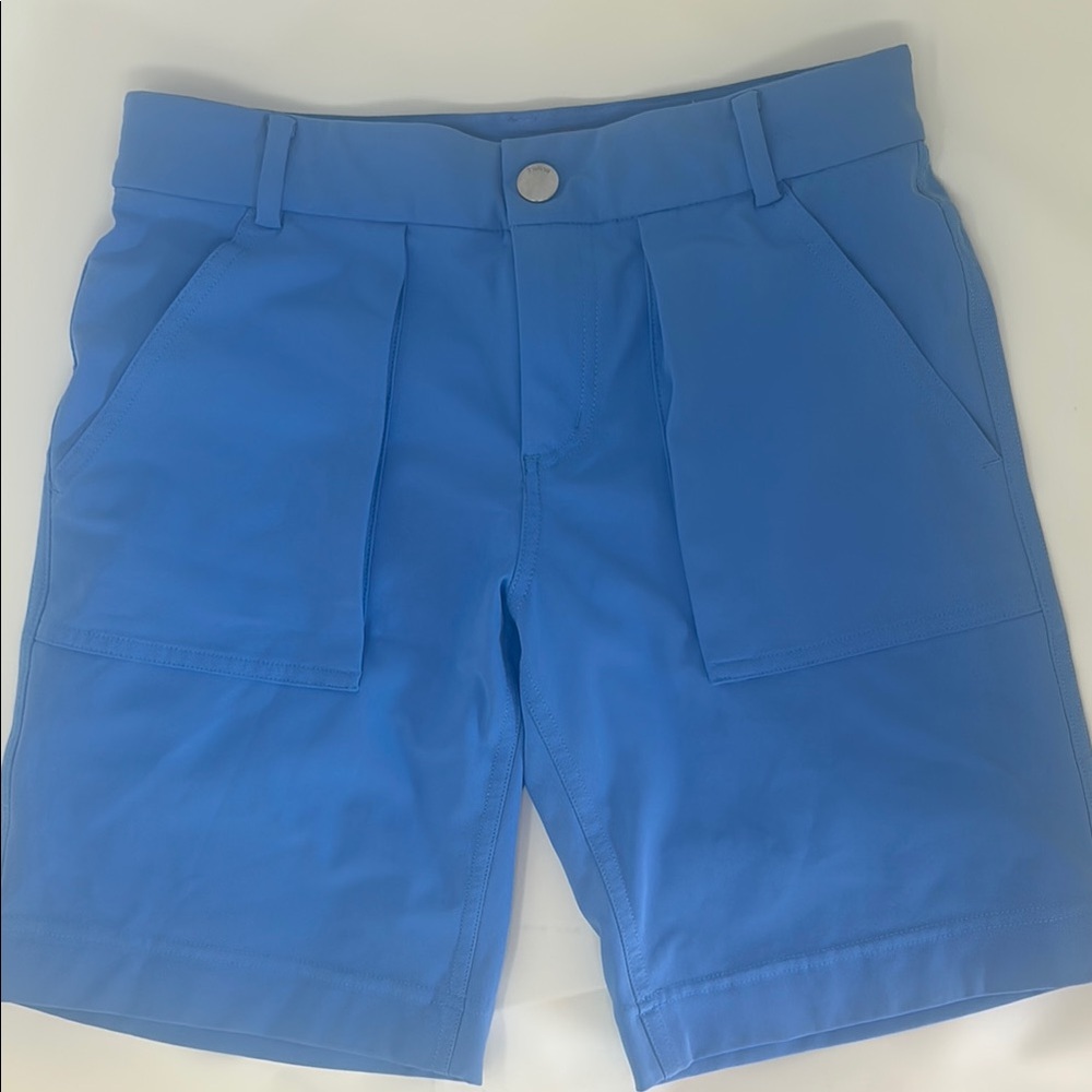 Girls Ivivva Blue Golf Shorts